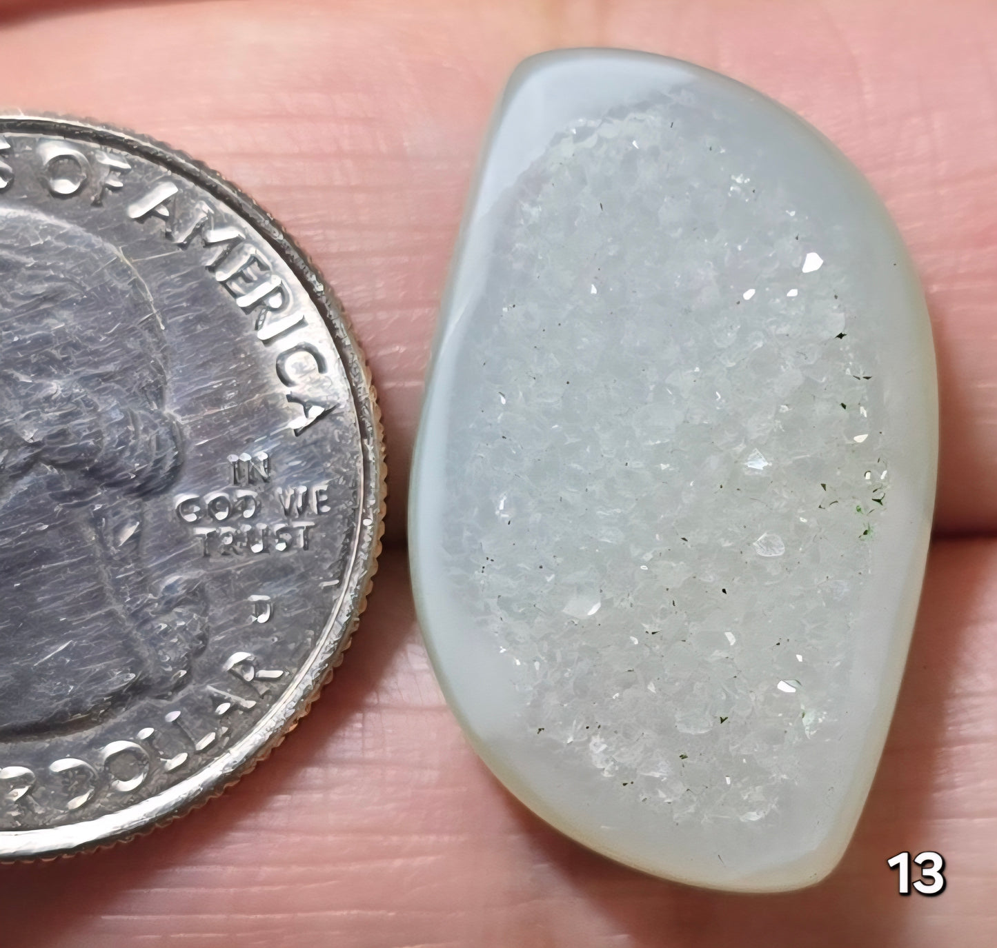 #13 Druzy Agate