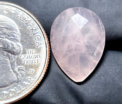 Faceted Rose Quartz