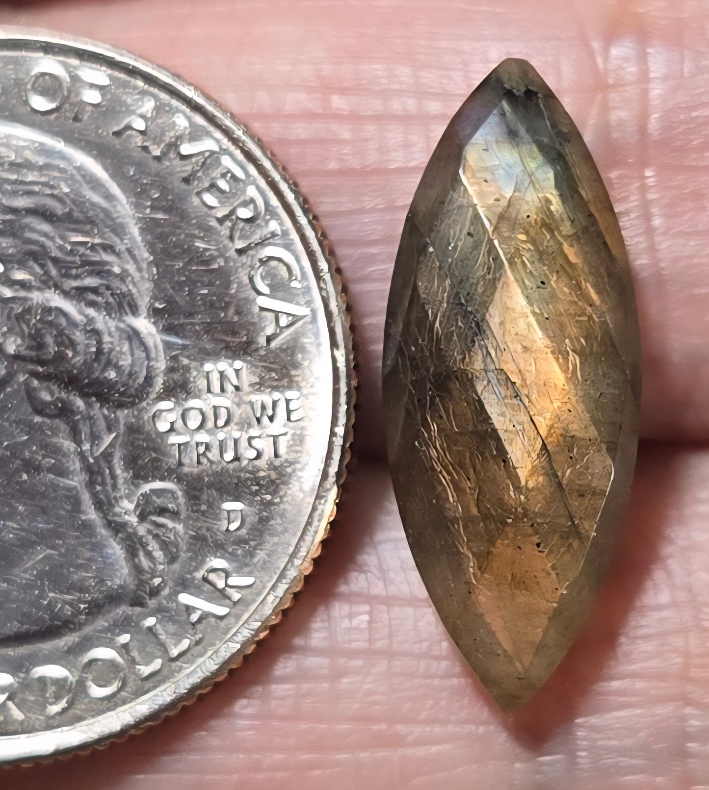 Faceted Labradorite
