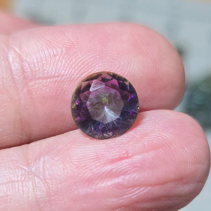 Faceted Mystic Quartz