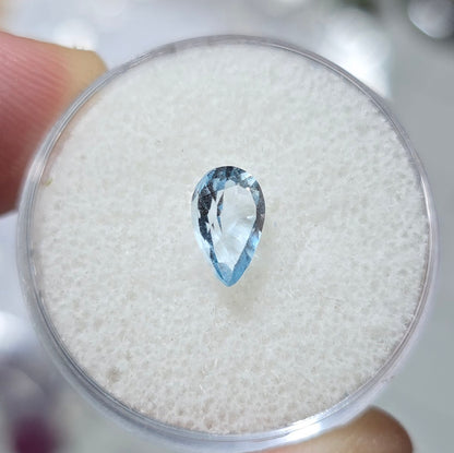 #1 Faceted Aquamarine