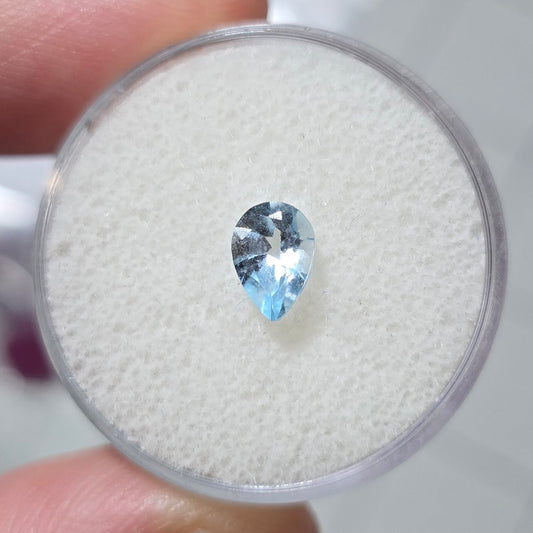 #2 Faceted Aquamarine