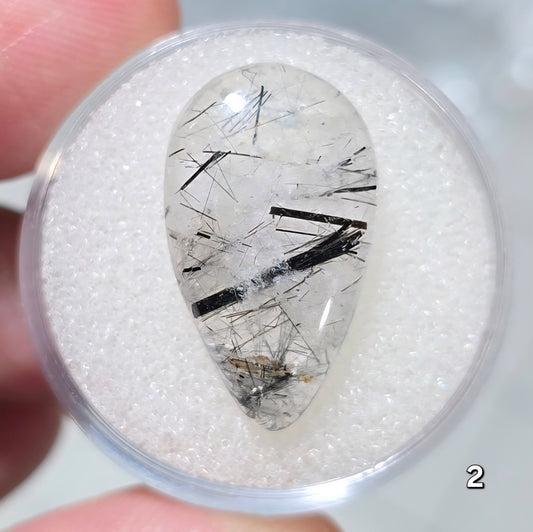 #2 Black Rutilated Quartz