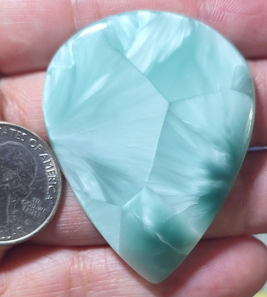 Collector Statement Cab – Chatoyant Hemimorphite