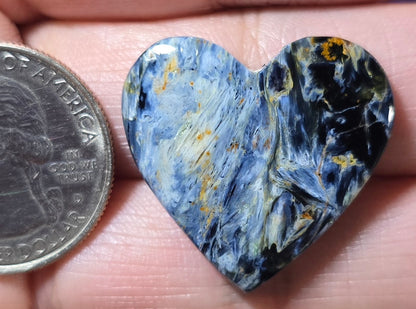Pietersite Heart