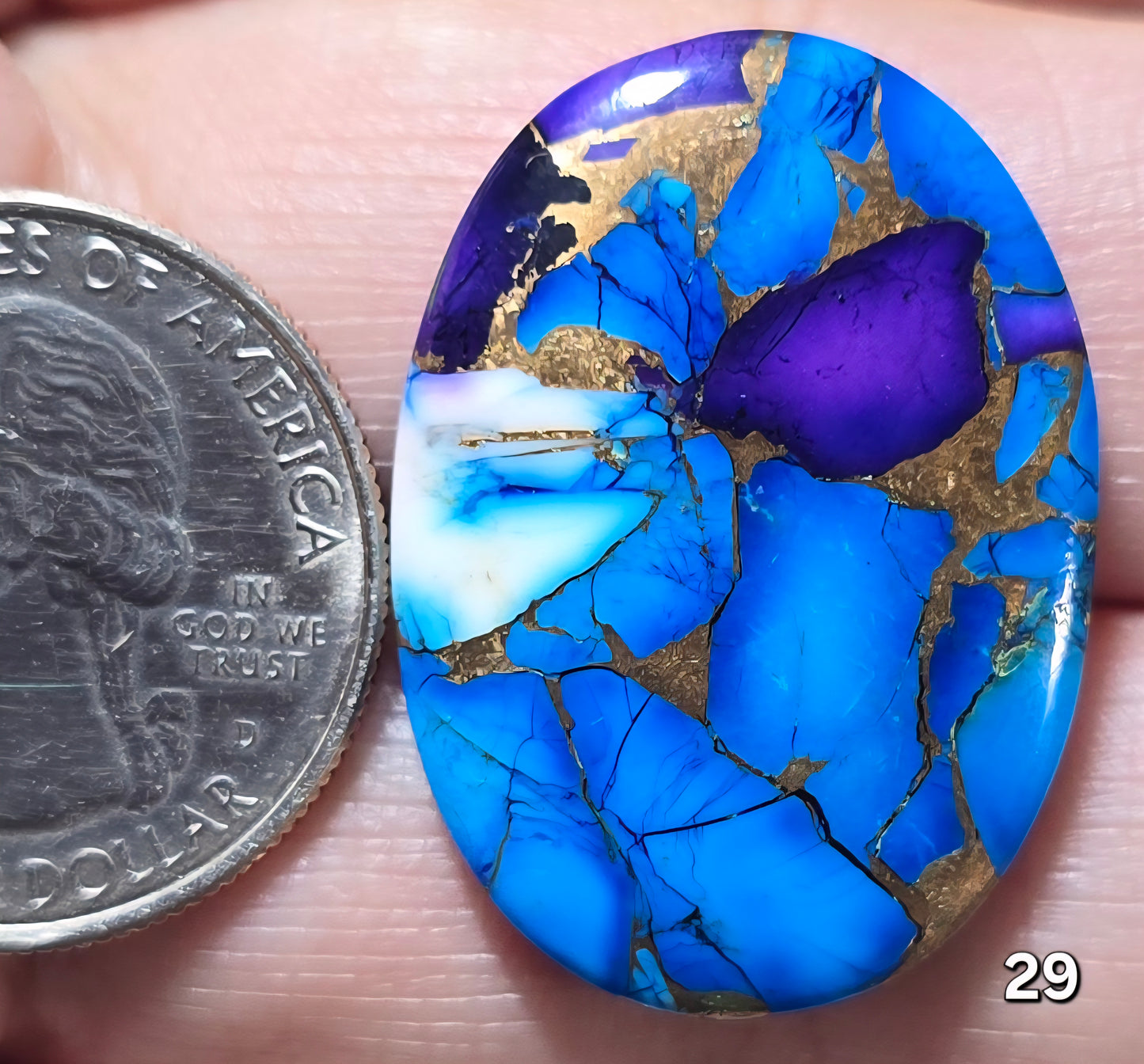 #29 Violet Blue Dahlia