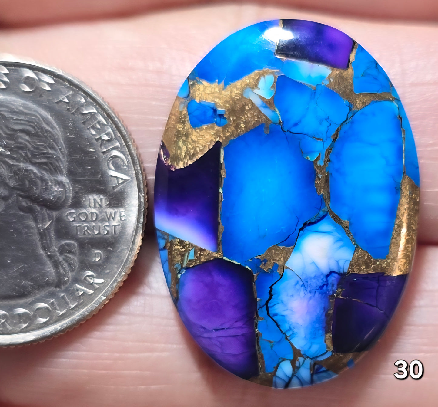 #30 Violet Blue Dahlia