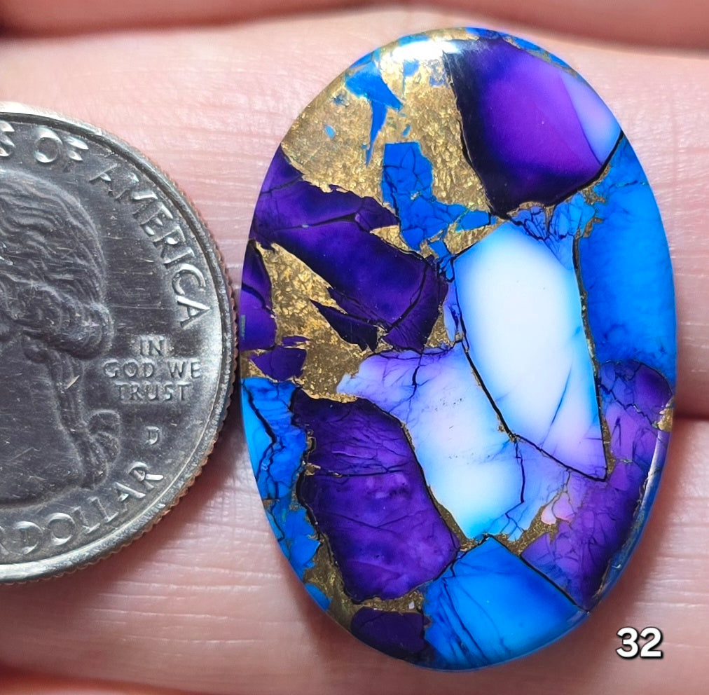 #32 Violet Blue Dahlia