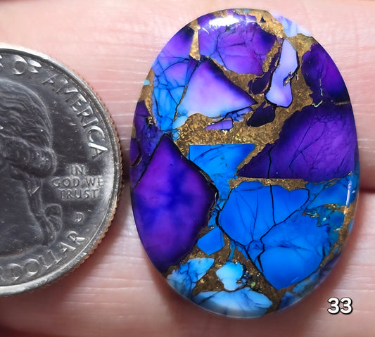 #33 Violet Blue Dahlia