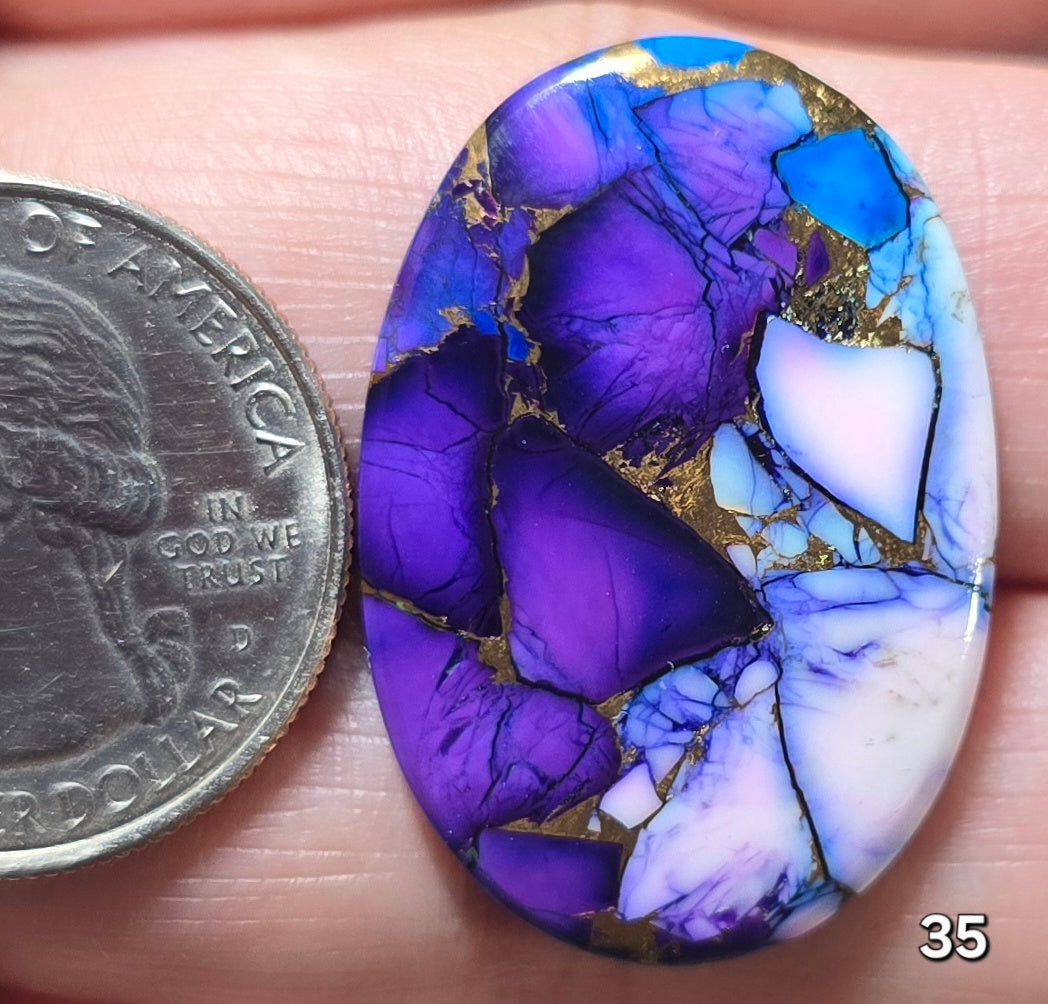 #35 Violet Blue Dahlia