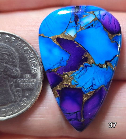 #37 Violet Blue Dahlia