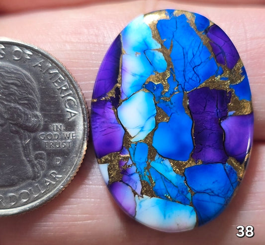 #38 Violet Blue Dahlia