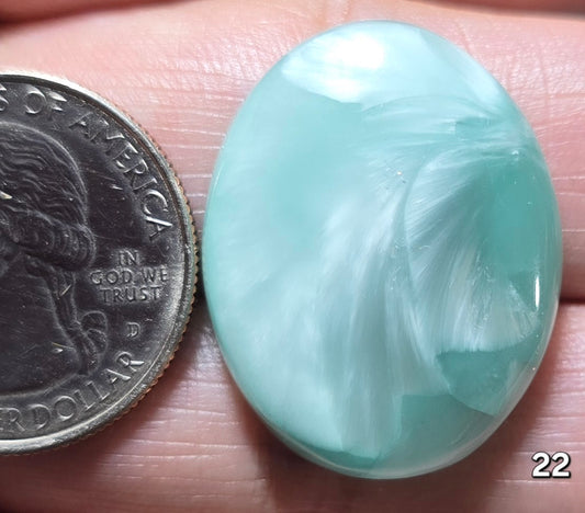 #22 Chatoyant Hemimorphite
