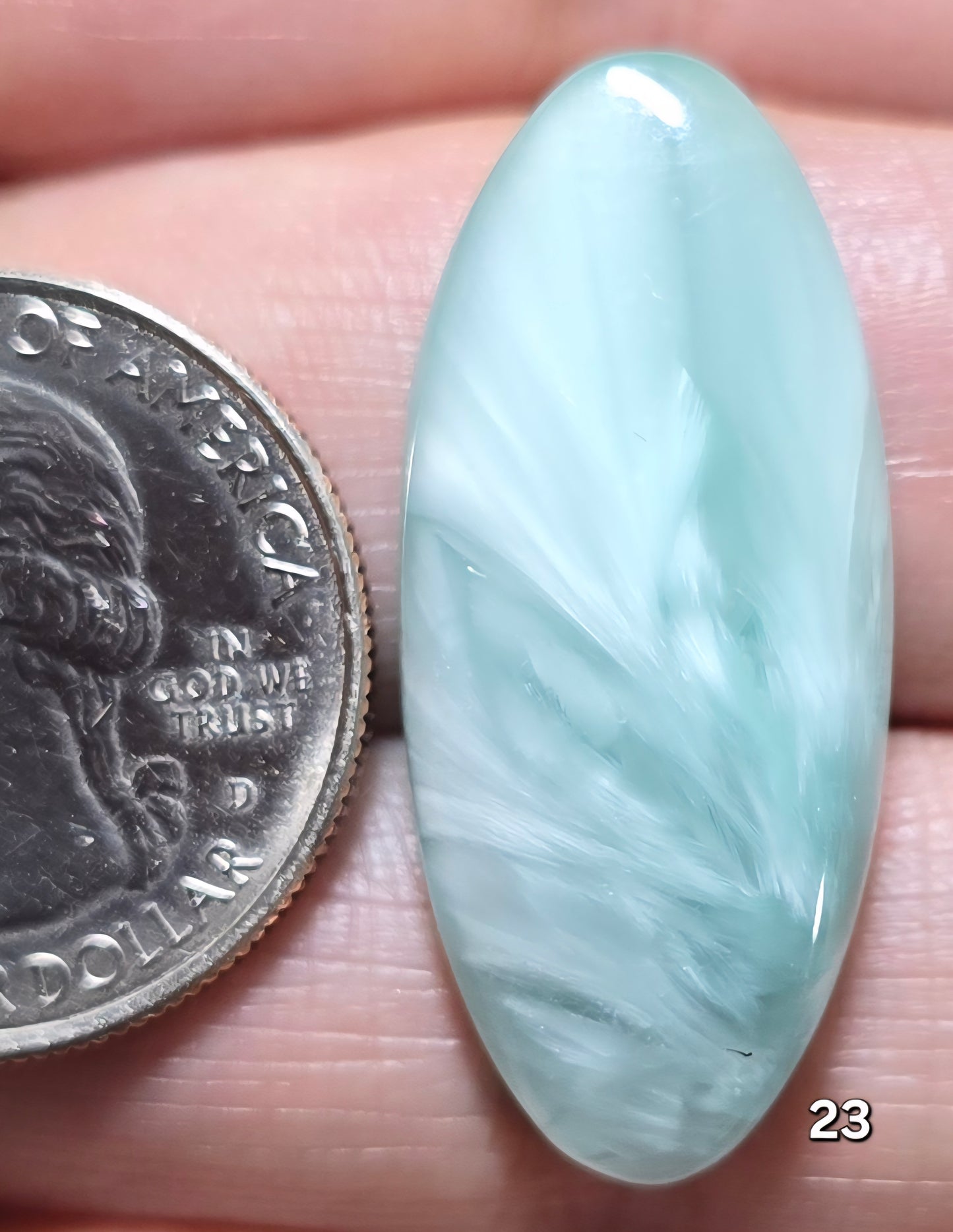 #23 Chatoyant Hemimorphite
