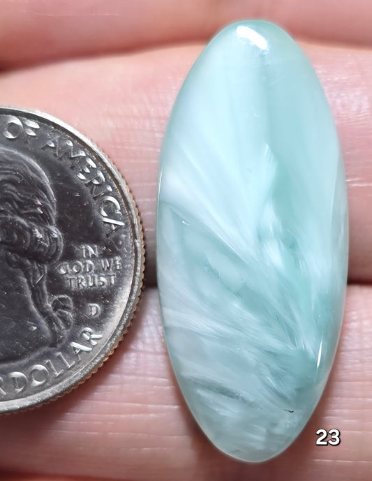 #23 Chatoyant Hemimorphite
