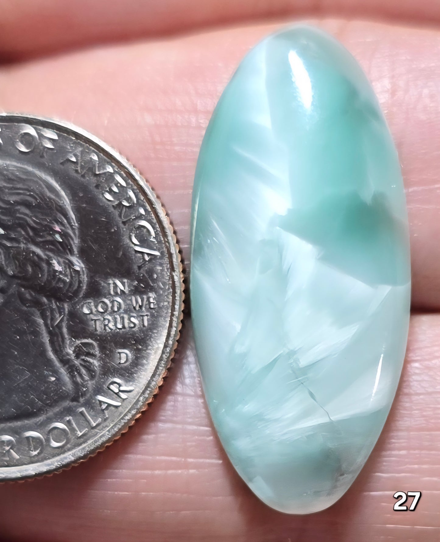#27 Chatoyant Hemimorphite