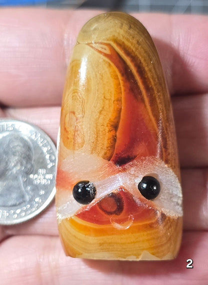 #2 Sardonic Stone Sprites – Sardonyx Carvings