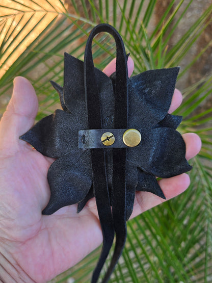 Sonora Gold Bloom — Statement Bolo Neckpiece (Convertible Design)