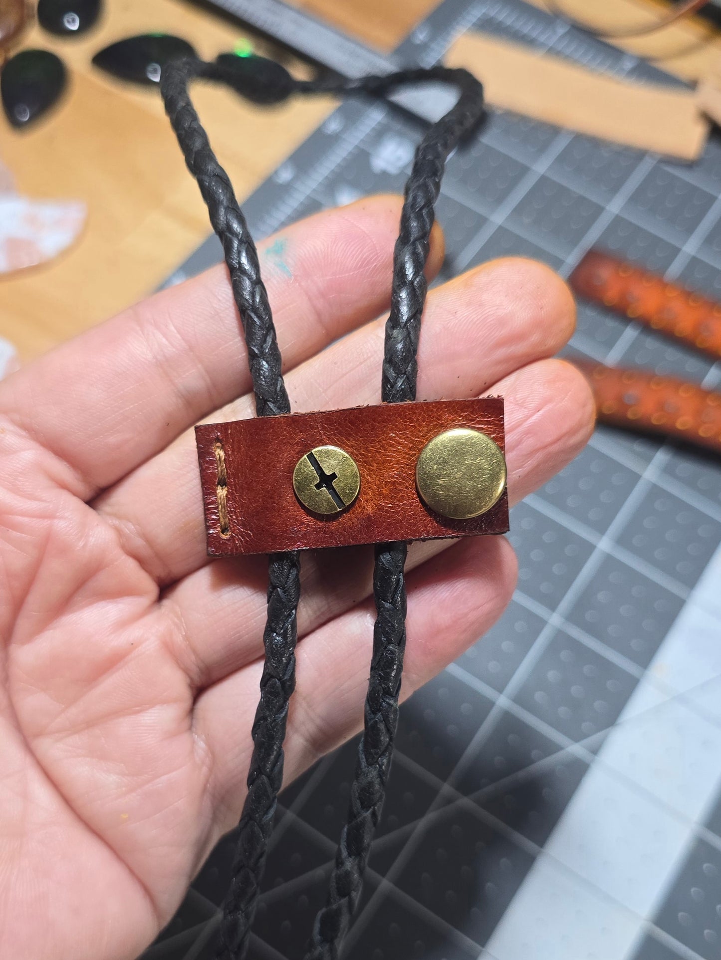 •Custom Order Only•  Adjustable Bolo Slide Attachment