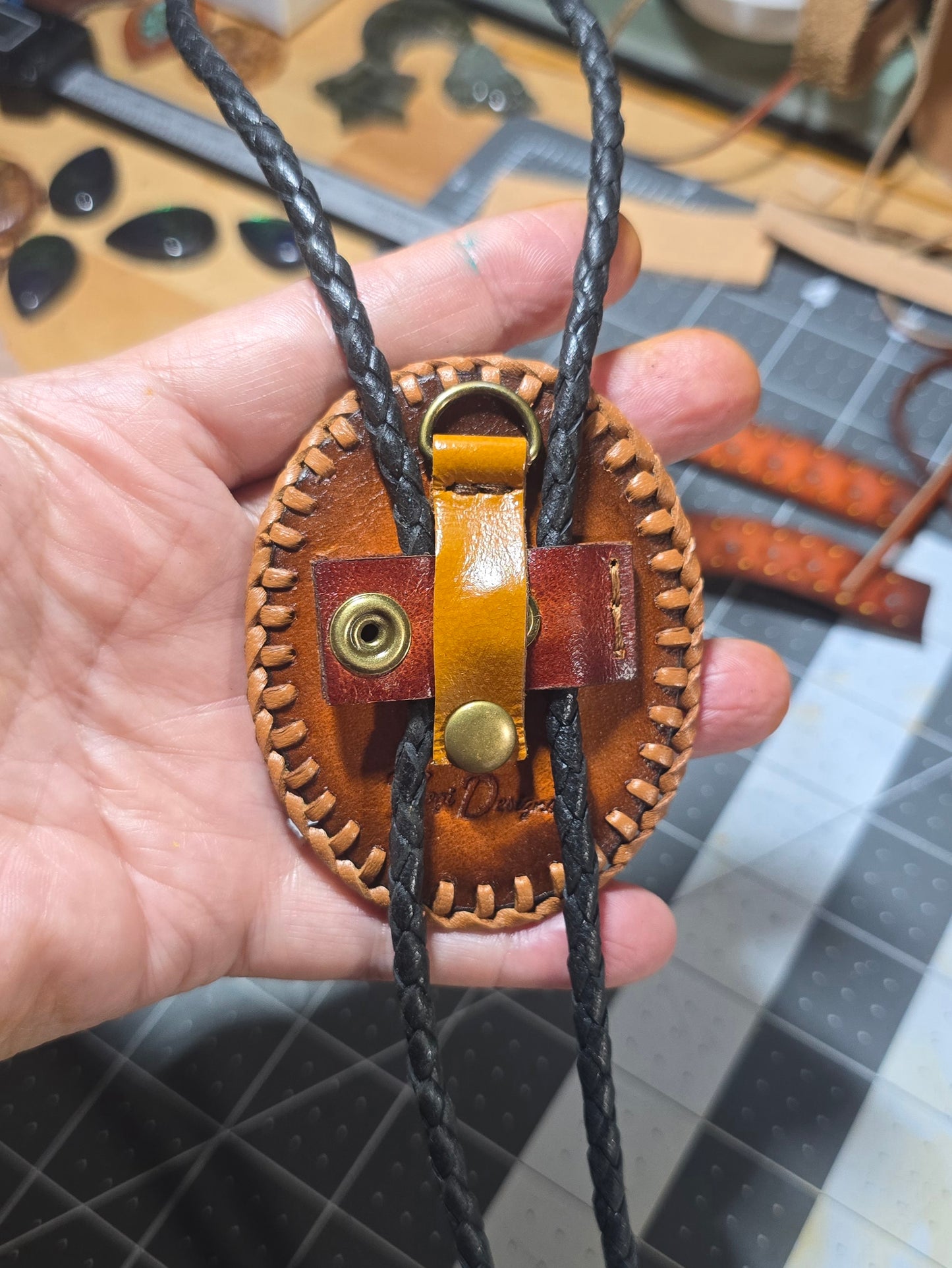 •Custom Order Only•  Adjustable Bolo Slide Attachment