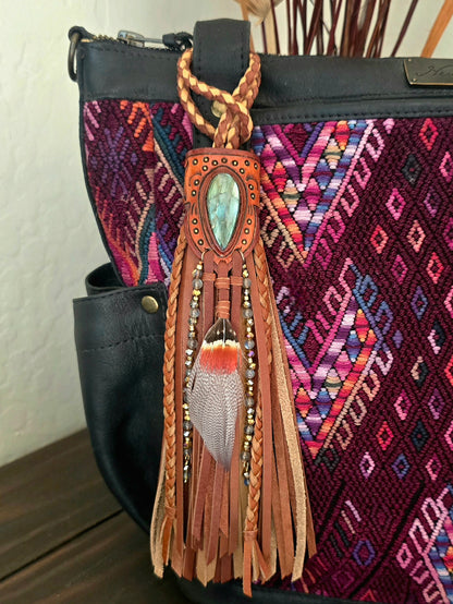 8" Spirit of Labradorite Tassel