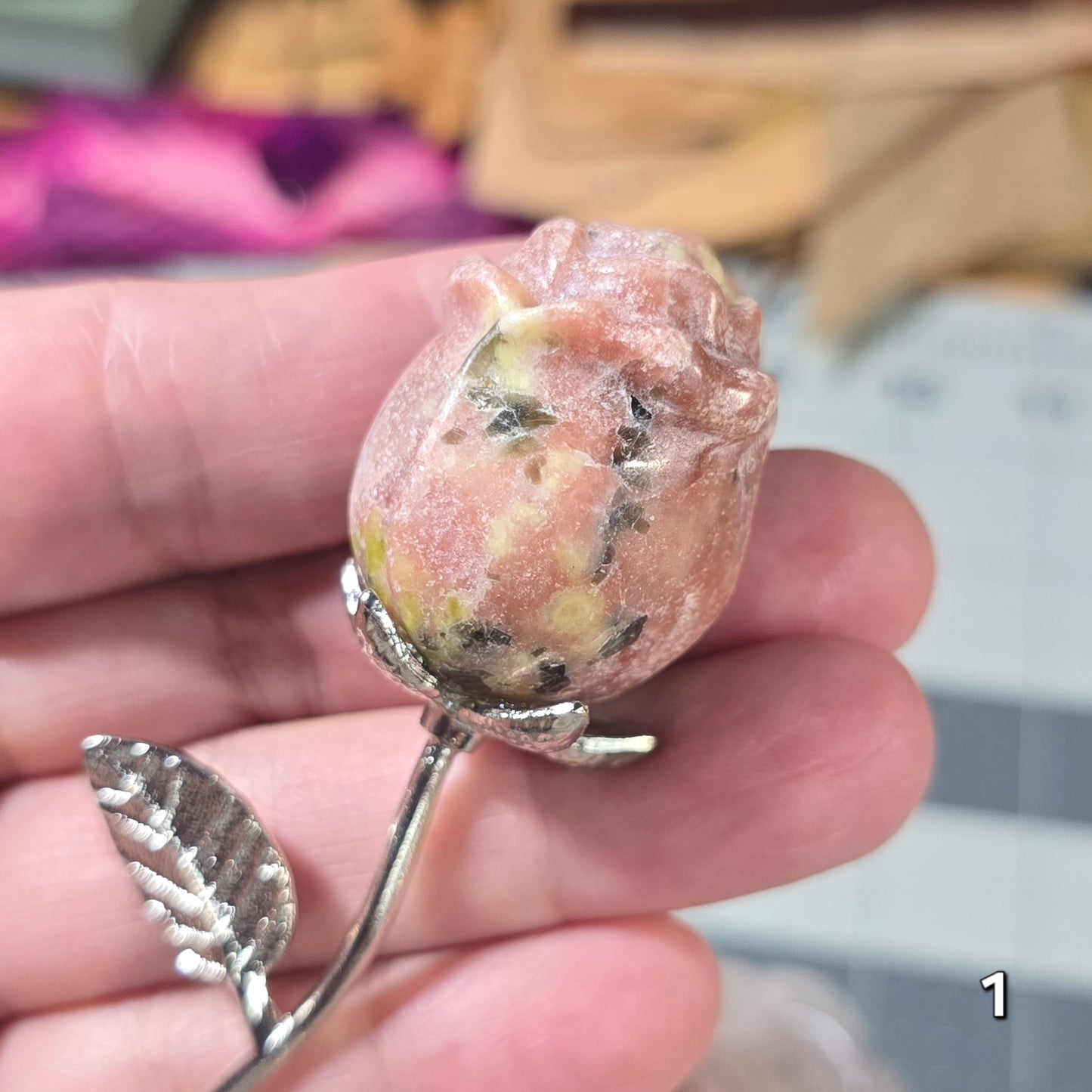#1 Peach Blossom Jasper Rose