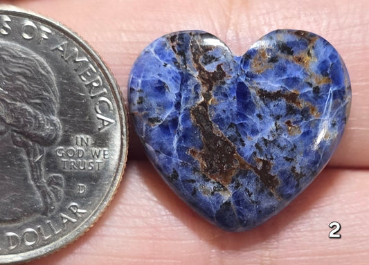 #2 Sodalite Heart