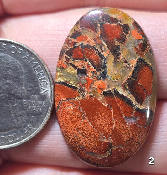#2 Red Rainbow Jasper