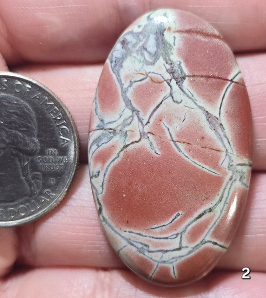 #2 Spiderweb Mookaite Jasper