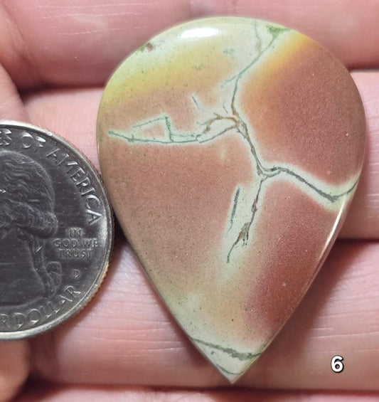 #6 Spiderweb Mookaite Jasper