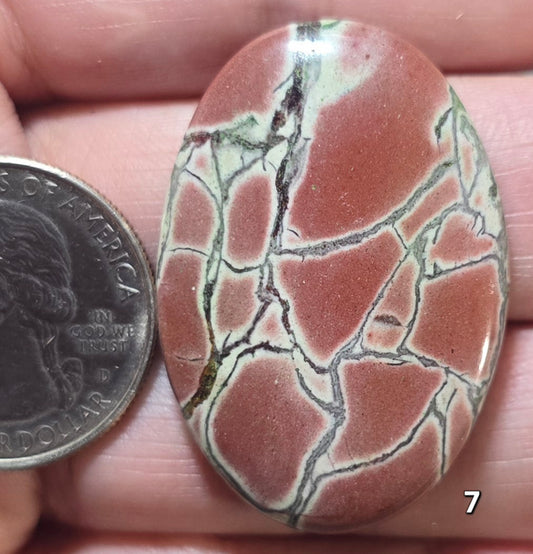 #7 Spiderweb Mookaite Jasper
