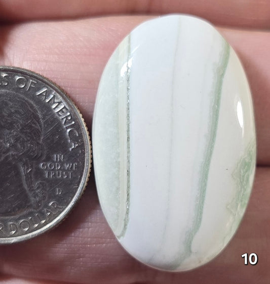 #10 Green Ribbon Opal
