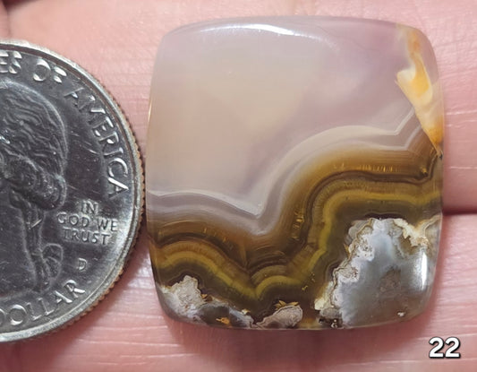 #22 Montana Agate
