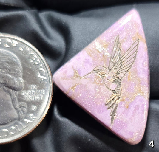 #4 Engraved Phosphosiderite