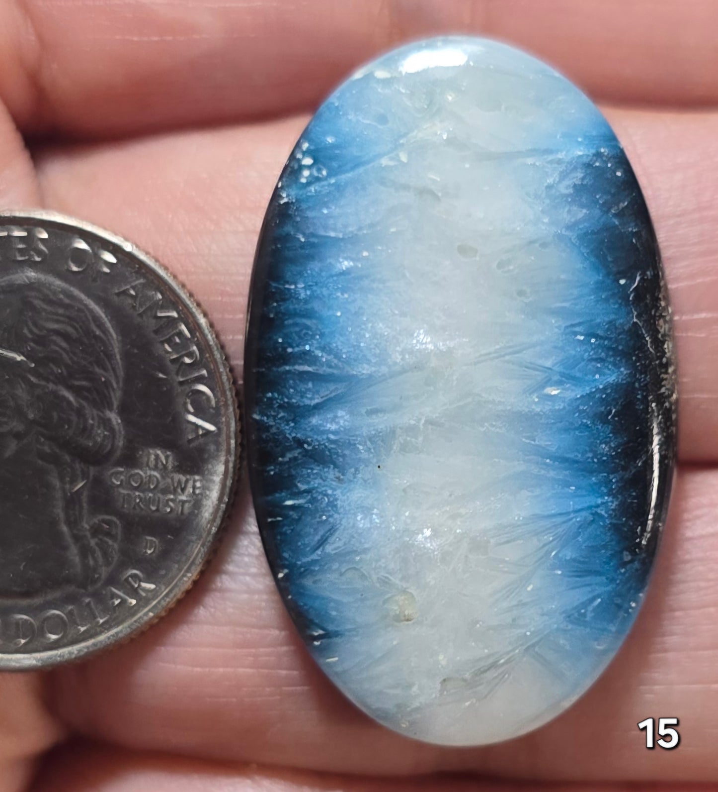 #15 Ice Blue Quartz