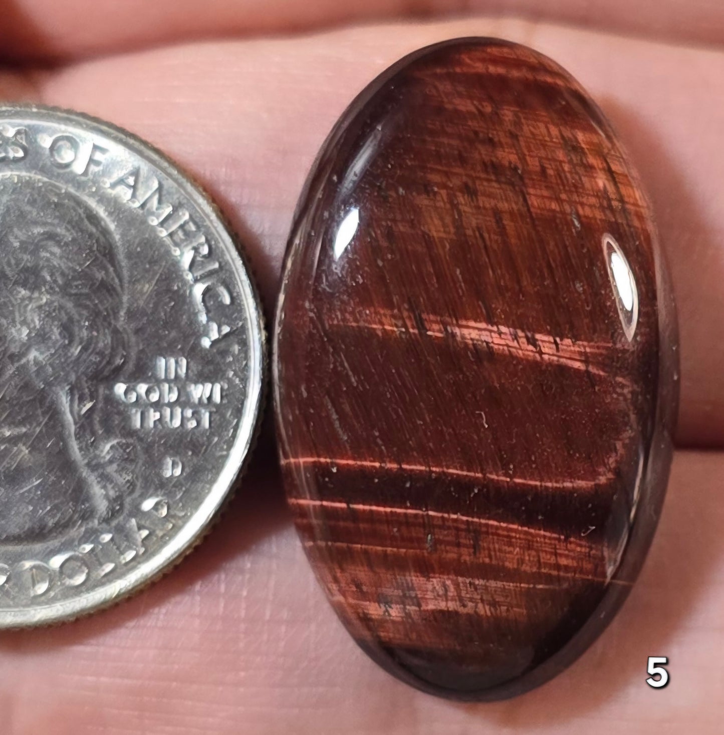 #5 Red Tiger Eye