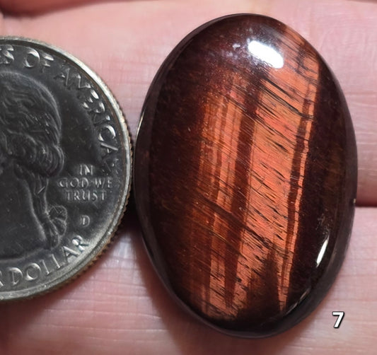 #7 Red Tiger Eye