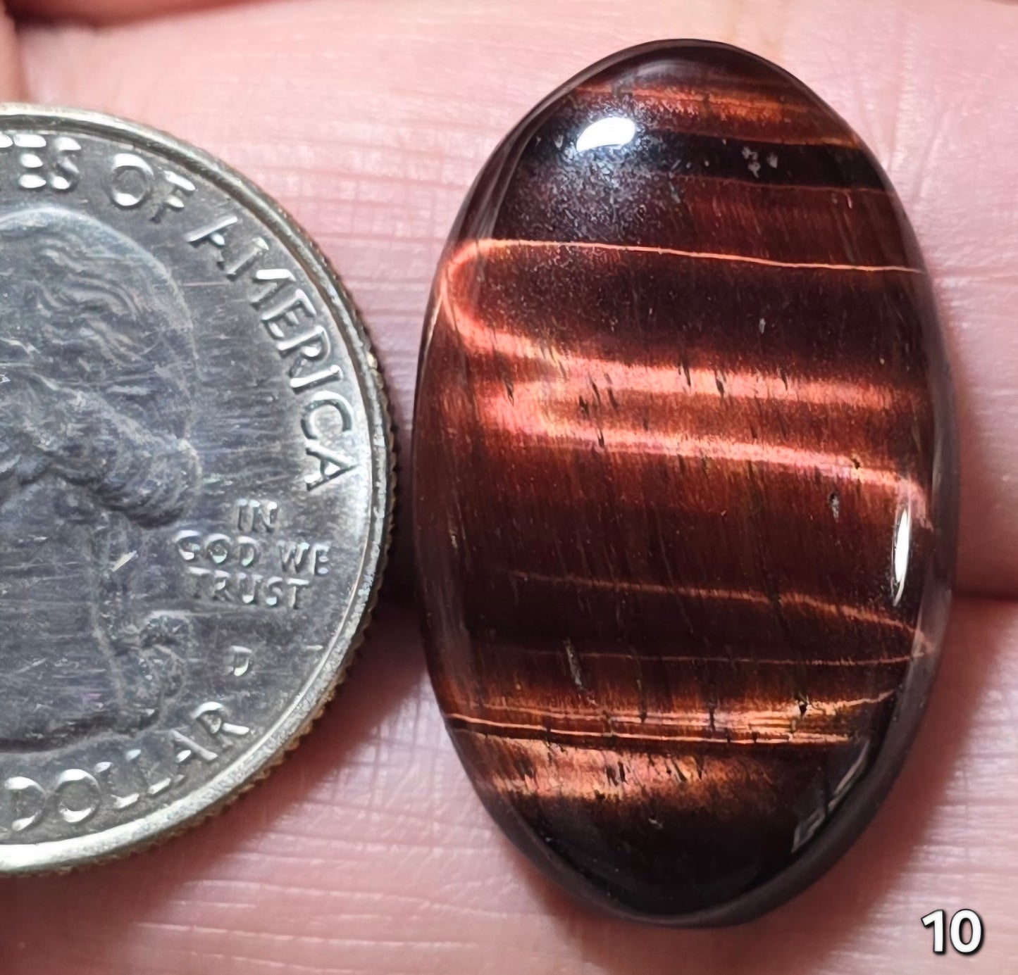 #10 Red Tiger Eye