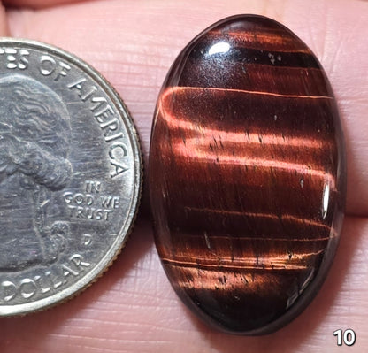 #10 Red Tiger Eye