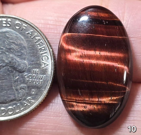#10 Red Tiger Eye