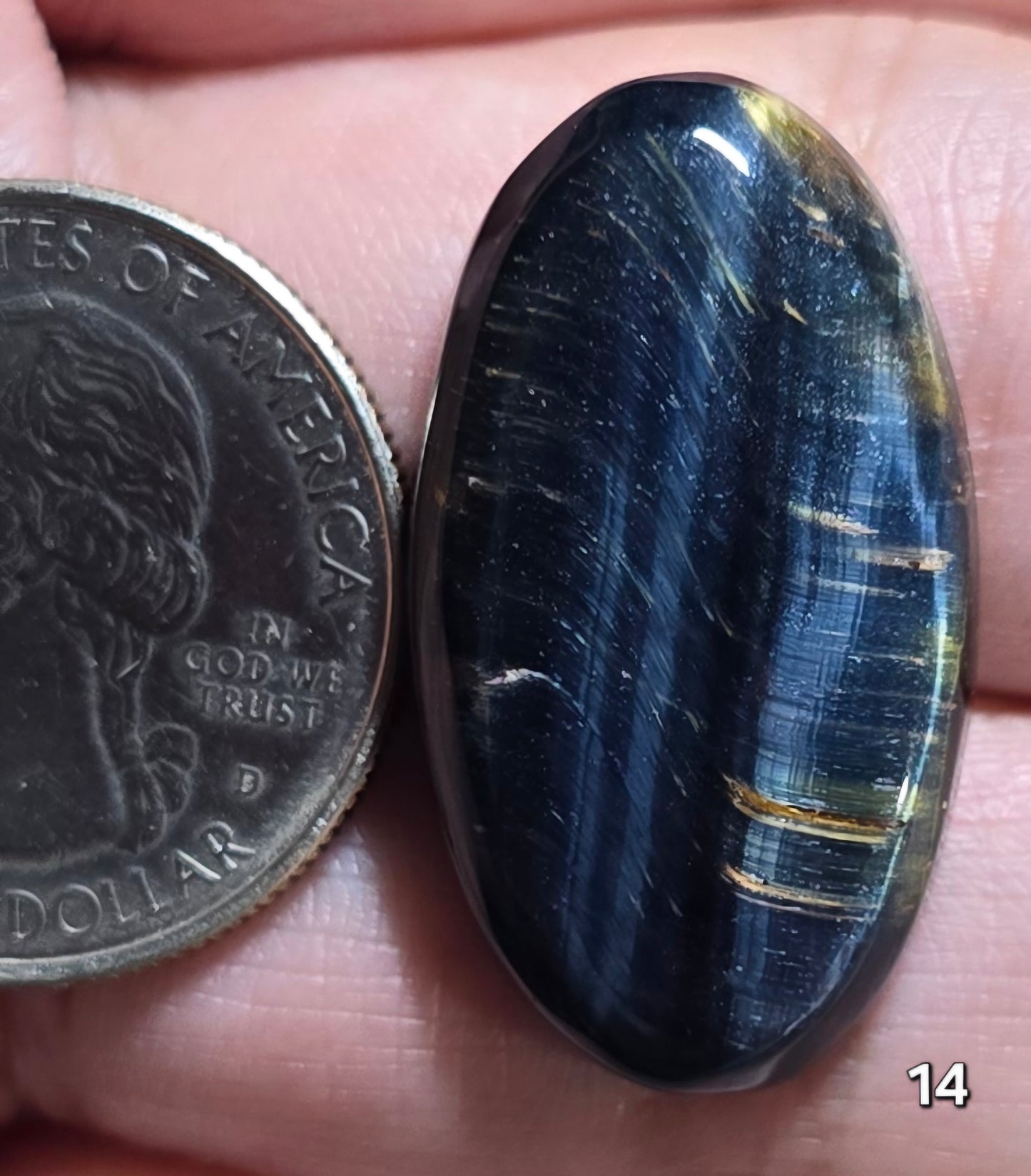 #14 Blue Tiger Eye