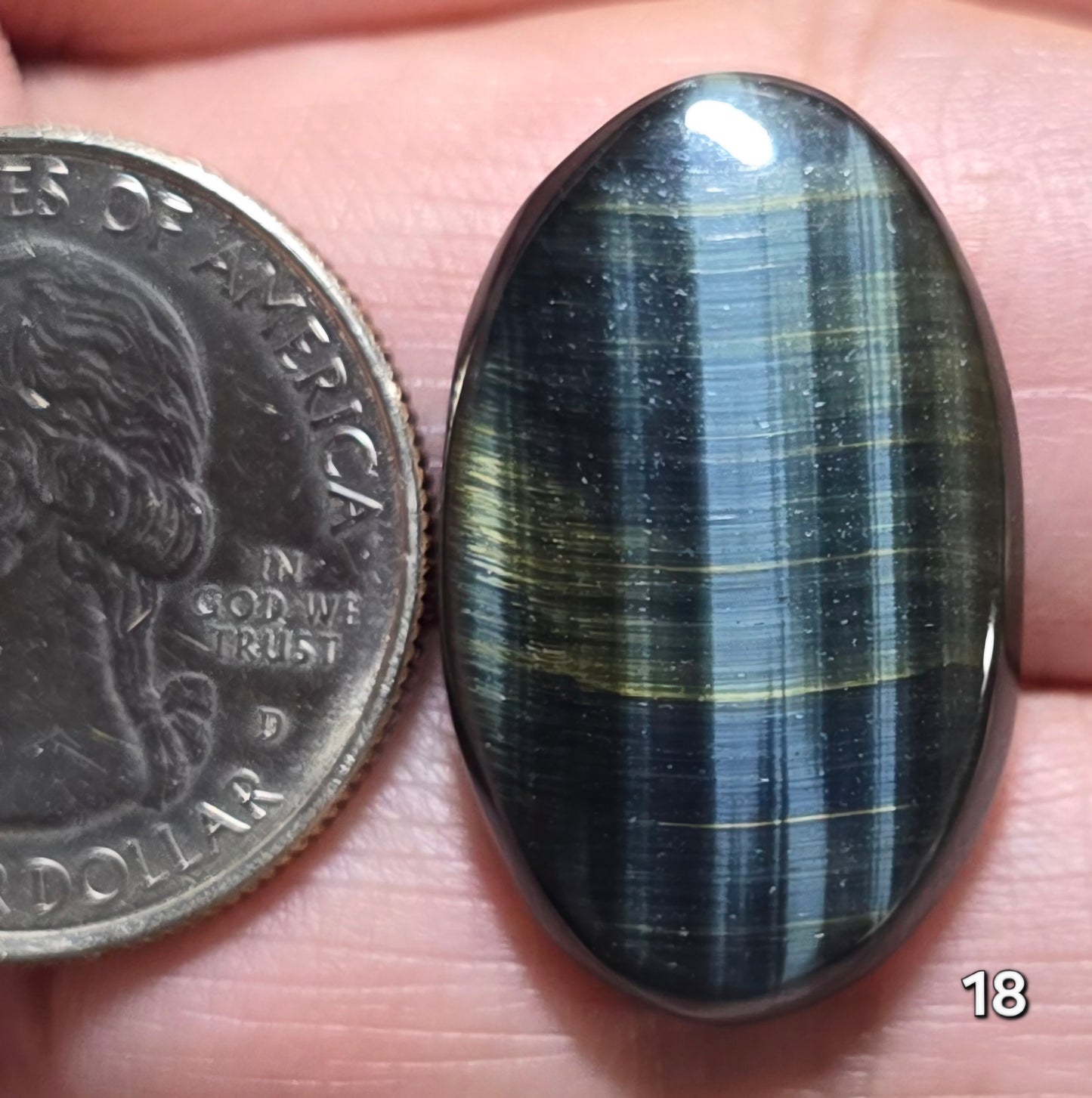 #18 Blue Tiger Eye