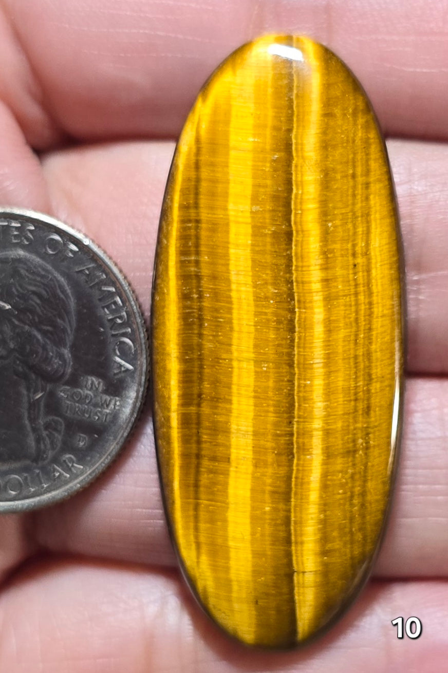 #10 Classic Golden Tiger Eye