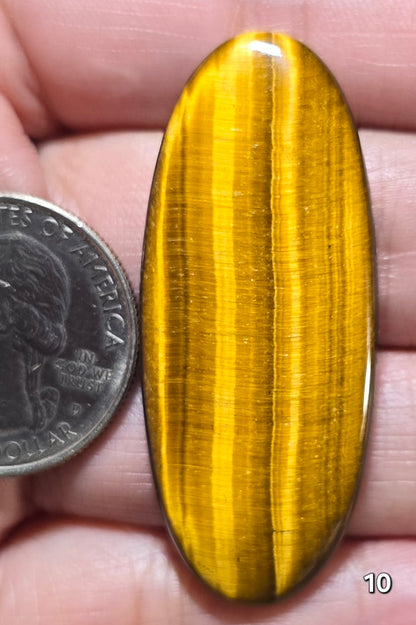 #10 Classic Golden Tiger Eye