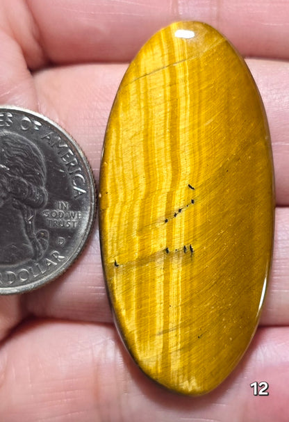 #12 Classic Golden Tiger Eye