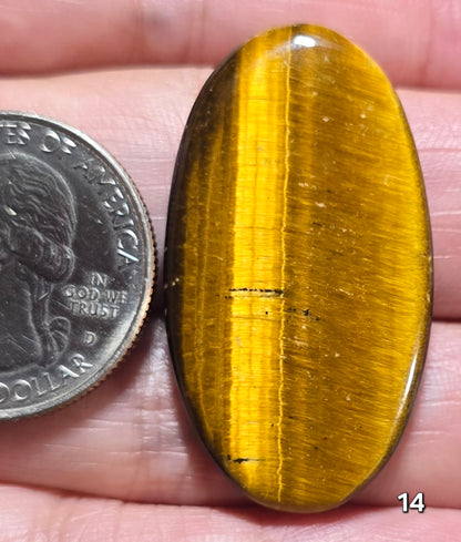 #14 Classic Golden Tiger Eye