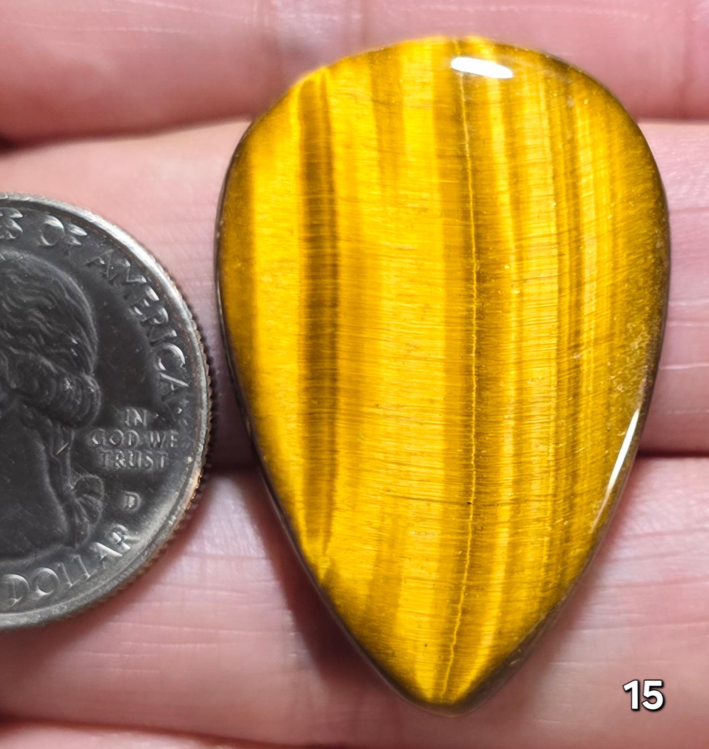 #15 Classic Golden Tiger Eye