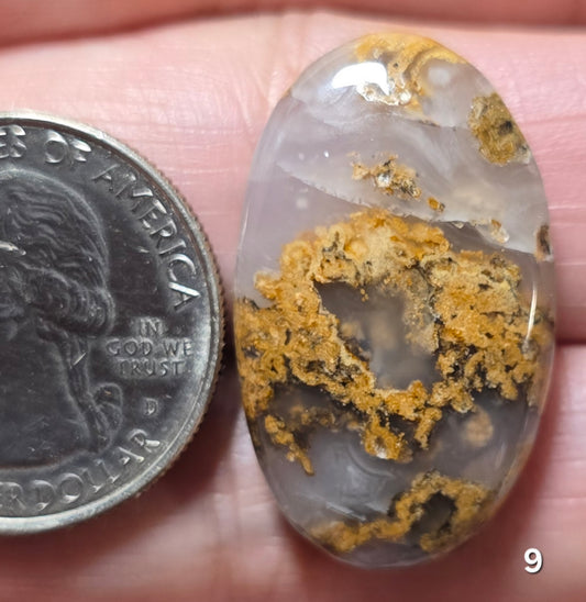 #9 Brown Moss Agate