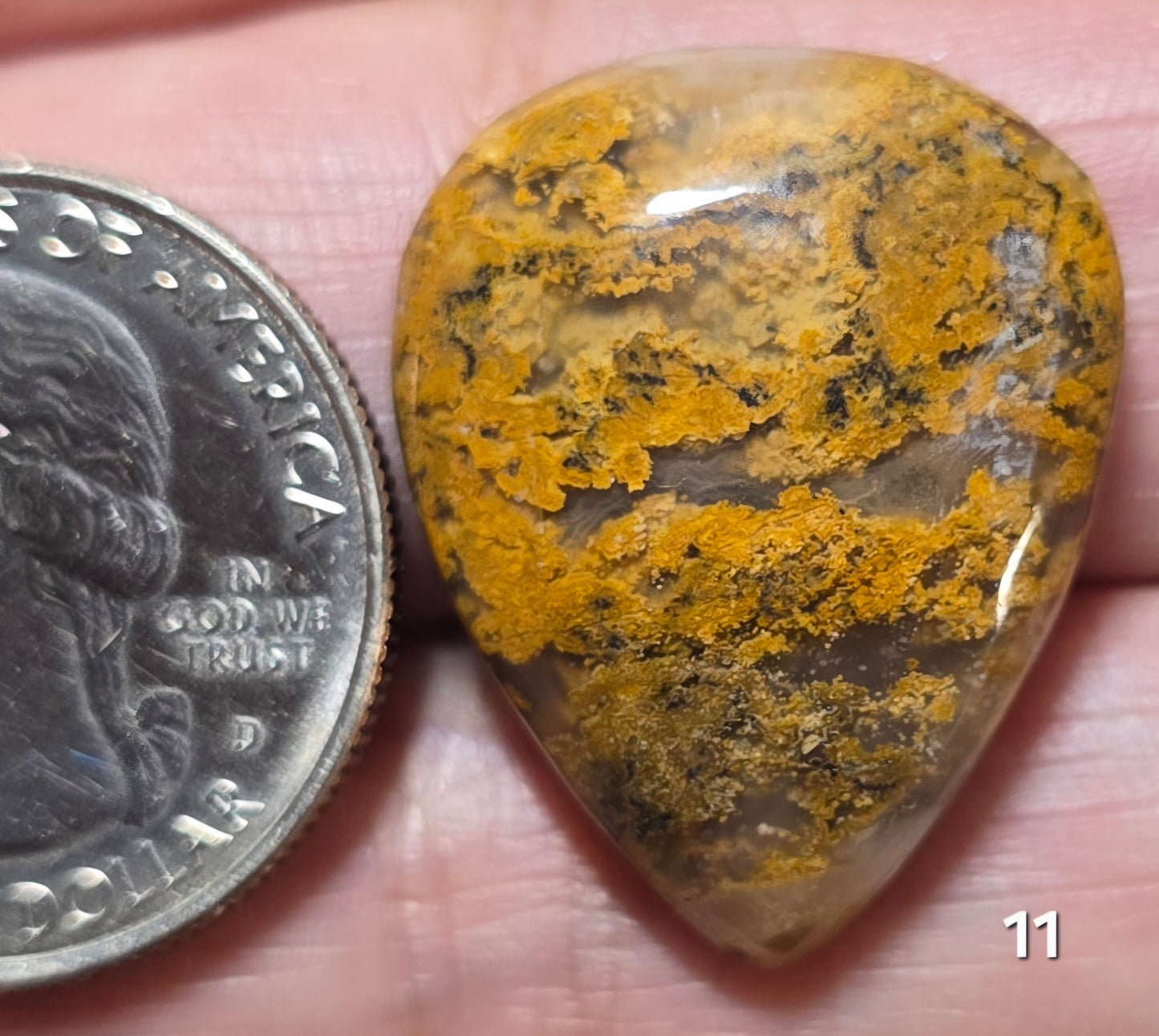 #11 Brown Moss Agate