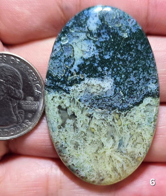 #6 Indonesian Moss Agate